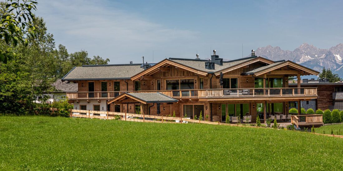 Thaler Bauprojekte - Neubau Wohnhaus "Diamond Hills" in Kitzbühel - Aussenansicht