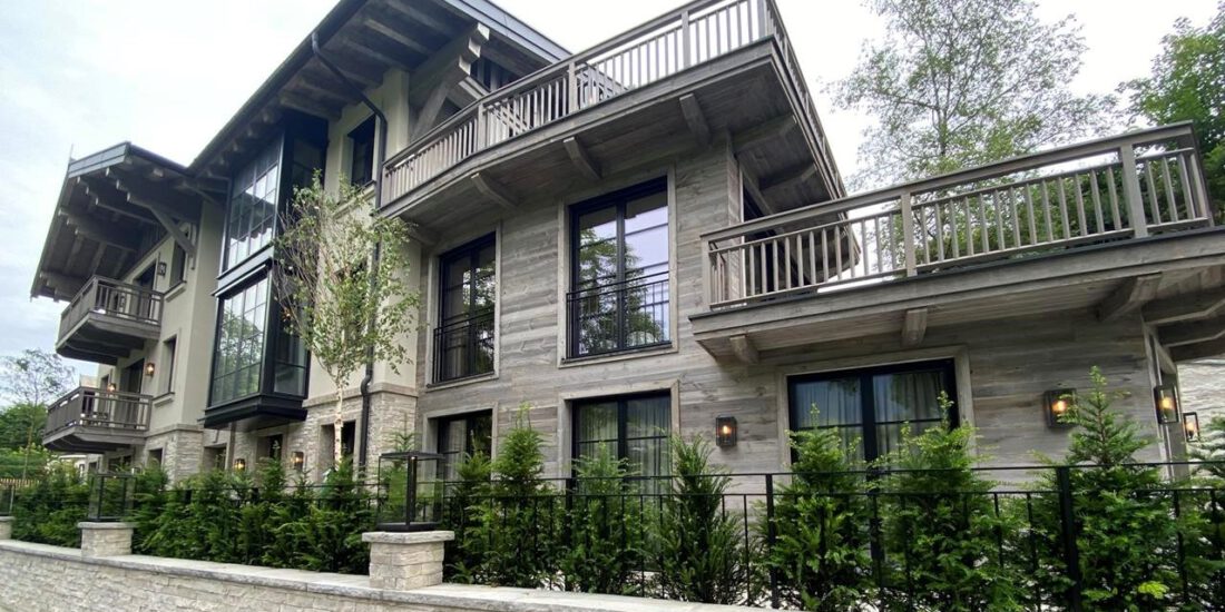 Thaler Bauprojekte - Neubau Park Residences, Kitzbühel - aussen